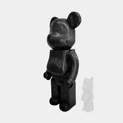 Statues & Sculptures Giant|Floor Standing-Aero Bear 165cm Black Resin Indoor Sculpture
