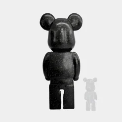 Statues & Sculptures Giant|Floor Standing-Aero Bear 165cm Black Resin Indoor Sculpture