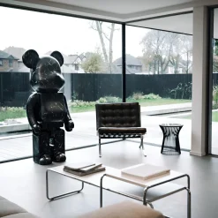 Statues & Sculptures Giant|Floor Standing-Aero Bear 165cm Black Resin Indoor Sculpture