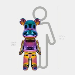 Statues & Sculptures Floor Standing|Animals-Aero Bear 135cm Dynamic Colour Resin Indoor Sculpture