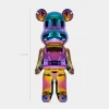 Statues & Sculptures Table Top|Floor Standing-Aero Bear 50cm Dynamic Colour Resin Indoor Sculpture
