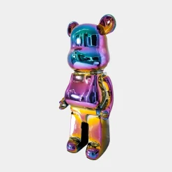 Statues & Sculptures Table Top|Floor Standing-Aero Bear 50cm Dynamic Colour Resin Indoor Sculpture
