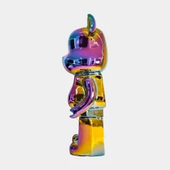 Statues & Sculptures Table Top|Floor Standing-Aero Bear 50cm Dynamic Colour Resin Indoor Sculpture