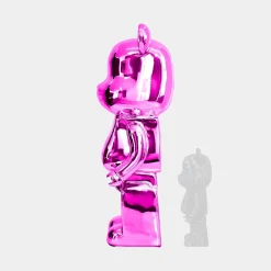 Statues & Sculptures Floor Standing|Animals-Aero Bear 135cm Pink Resin Indoor Sculpture