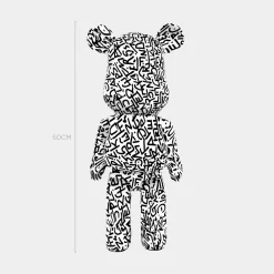 Statues & Sculptures Table Top|Floor Standing-Aero Bear Doodle 50cm Resin Indoor Sculpture