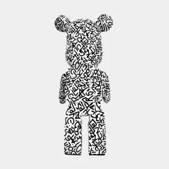 Statues & Sculptures Table Top|Floor Standing-Aero Bear Doodle 50cm Resin Indoor Sculpture