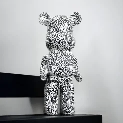Statues & Sculptures Table Top|Floor Standing-Aero Bear Doodle 50cm Resin Indoor Sculpture