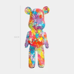 Statues & Sculptures Table Top|Floor Standing-Aero Bear Frenzy 50cm Resin Indoor Sculpture