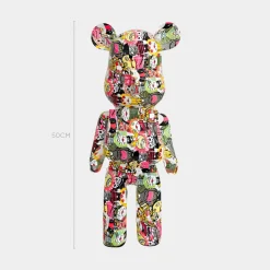 Statues & Sculptures Table Top|Floor Standing-Aero Bear Popfusion 50cm Resin Indoor Sculpture