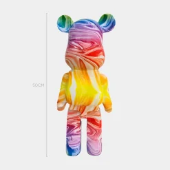 Statues & Sculptures Table Top|Floor Standing-Aero Bear Rainsplash 50cm Resin Indoor Sculpture