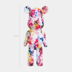 Statues & Sculptures Table Top|Floor Standing-Aero Bear Splashify 50cm Resin Indoor Sculpture