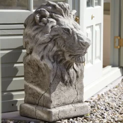 Statues & Sculptures Wildlife|Lions-African Lions Stone Garden Statues