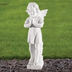 Statues & Sculptures Angel-Angel 45cm Marble Resin Garden Statue