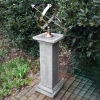 Statues & Sculptures Armillary Sundials-Athenian Armillary Stone Garden Sundial