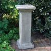 Statues & Sculptures Plinths & Pedestals-Athenian Column Stone Garden Pedestal