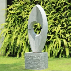 Statues & Sculptures Contemporary-Azura Contemporary Stone Garden Sculpture