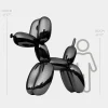 Statues & Sculptures Giant|Floor Standing-Balloon Dog 200cm Black Fibreglass Indoor Sculpture