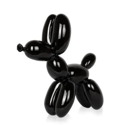Statues & Sculptures Table Top|Balloon Dogs-Balloon Dog 27cm Black Resin Indoor Sculpture