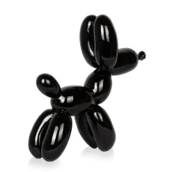 Statues & Sculptures Table Top|Balloon Dogs-Balloon Dog 27cm Black Resin Indoor Sculpture