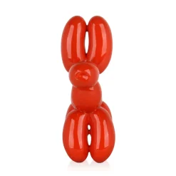 Statues & Sculptures Table Top|Balloon Dogs-Balloon Dog 27cm Orange Resin Indoor Sculpture
