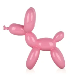 Statues & Sculptures Table Top|Balloon Dogs-Balloon Dog 27cm Pink Resin Indoor Sculpture