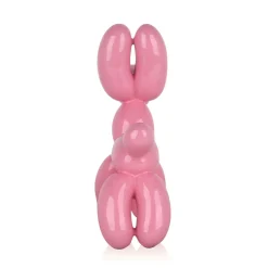 Statues & Sculptures Table Top|Balloon Dogs-Balloon Dog 27cm Pink Resin Indoor Sculpture