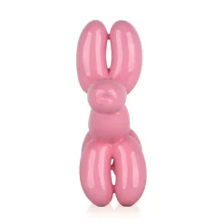Statues & Sculptures Table Top|Balloon Dogs-Balloon Dog 27cm Pink Resin Indoor Sculpture