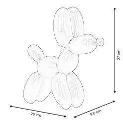 Statues & Sculptures Table Top|Balloon Dogs-Balloon Dog 27cm Pop Art Resin Indoor Sculpture