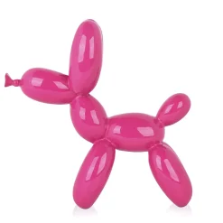 Statues & Sculptures Table Top|Balloon Dogs-Balloon Dog 27cm Rosa Pink Resin Indoor Sculpture