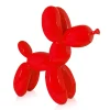 Statues & Sculptures Table Top|Floor Standing-Balloon Dog 46cm Rosso Red Resin Indoor Sculpture