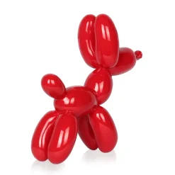 Statues & Sculptures Table Top|Balloon Dogs-Balloon Dog 27cm Rosso Red Resin Indoor Sculpture