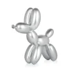 Statues & Sculptures Table Top|Balloon Dogs-Balloon Dog 27cm Silver Resin Indoor Sculpture