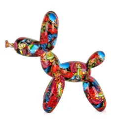 Statues & Sculptures Table Top|Balloon Dogs-Balloon Dog 27cm Tattoo Art Resin Indoor Sculpture