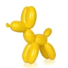 Statues & Sculptures Table Top|Balloon Dogs-Balloon Dog 27cm Yellow Resin Indoor Sculpture