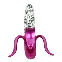 Statues & Sculptures Table Top|Contemporary-Banana Burst 35cm Fuchsia Resin Indoor Sculpture