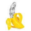 Statues & Sculptures Table Top|Contemporary-Banana Burst 35cm Yellow Resin Indoor Sculpture