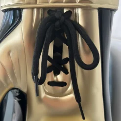 Statues & Sculptures Table Top|Contemporary-Boxing Hero 37cm Black Resin Indoor Sculpture