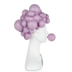 Statues & Sculptures Figurative|Table Top-Bubble Bliss 47cm Lilac Resin Indoor Sculpture