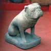 Statues & Sculptures Dogs-Bulldog Stone Garden Ornament