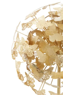 Statues & Sculptures Table Top|Abstract-Butterfly Mirage 64cm Gold Metal Indoor Sculpture