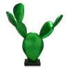 Statues & Sculptures Table Top|Contemporary-Cactus Bloom 61cm Green Resin Indoor Sculpture
