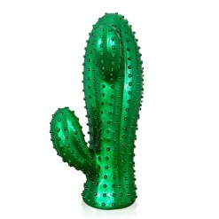 Statues & Sculptures Table Top|Floor Standing-Cactus Essence 54cm Green Resin Indoor Sculpture