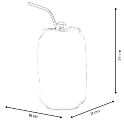 Statues & Sculptures Table Top|Pop Art-Cash Can 39cm Pop Art Resin Indoor Sculpture