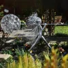 Statues & Sculptures Fairies-Celeste Fairy 90cm Metal Wire Garden Sculpture