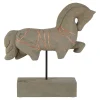 Statues & Sculptures Table Top|Animals-Celestial Horse 40cm Wood Indoor Sculpture