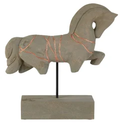 Statues & Sculptures Table Top|Animals-Celestial Horse 40cm Wood Indoor Sculpture