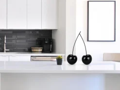 Statues & Sculptures Table Top|Contemporary-Cherry Fusion 43cm Black Resin Indoor Sculpture