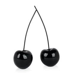 Statues & Sculptures Table Top|Contemporary-Cherry Fusion 43cm Black Resin Indoor Sculpture