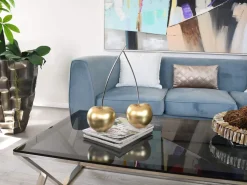 Statues & Sculptures Table Top|Contemporary-Cherry Fusion 43cm Gold Resin Indoor Sculpture