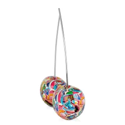 Statues & Sculptures Table Top|Graffiti-Cherry Fusion 43cm Street Art Resin Indoor Sculpture